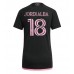 Inter Miami Jordi Alba #18 Dámské Venkovní Dres 2023-24 Krátkým Rukávem